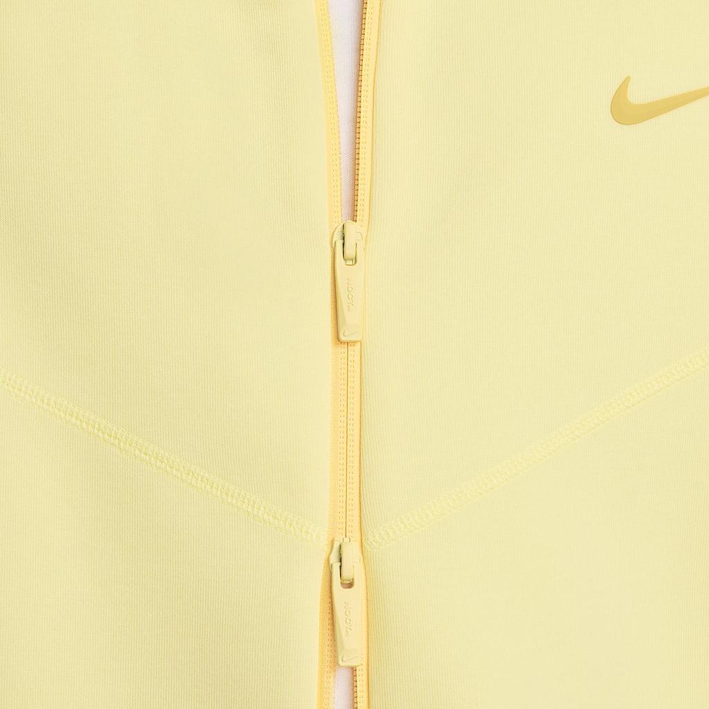 Nike Толстовка с капюшоном из флиса NOCTA Tech на молнии, цвет лимонный/яркий серный, унисекс, желтый FD8453-821