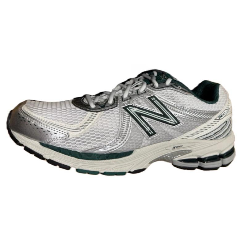 Aimé Leon Dore x New Balance 860v2 Бело-зеленые мужские кроссовки серые ML860DC2