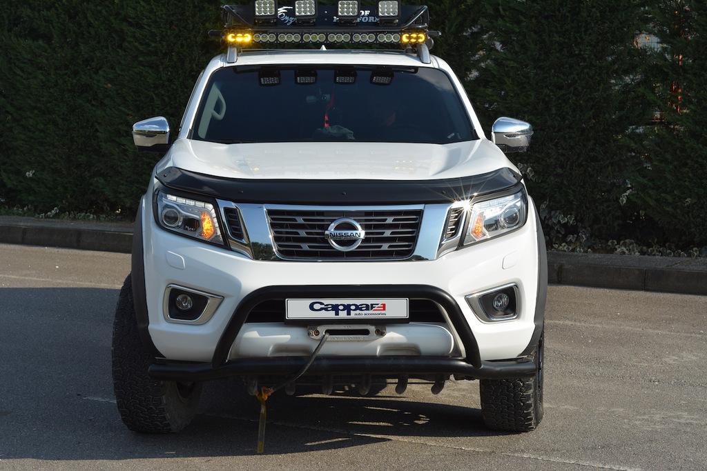 Дефлектор капота (EuroCap) для Nissan Navara/NP300 2016- гг