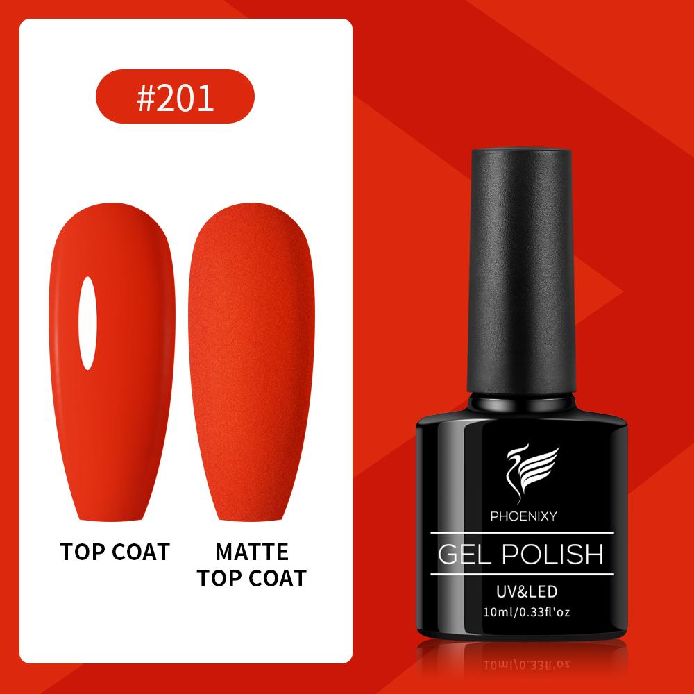 PHOENIXY 10 мл Гель-лак Полуперманентный Гель-лак Цвет Замачиваемый УФ LED Гель Материал для Нейл-арта