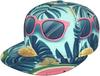Романтическая розовая кепка-snapback с узором в виде сердечек, бейсболка, мужская, женская, кошки, регулируемая, 3D-печать, snapback, с прямым козырьком, хип-хоп кепка