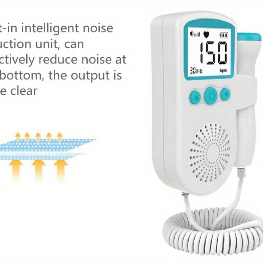 Домашняя радионяня для беременных, портативный ультразвуковой допплер, ЖК-дисплей сердца плода, без радиационного стетоскопа