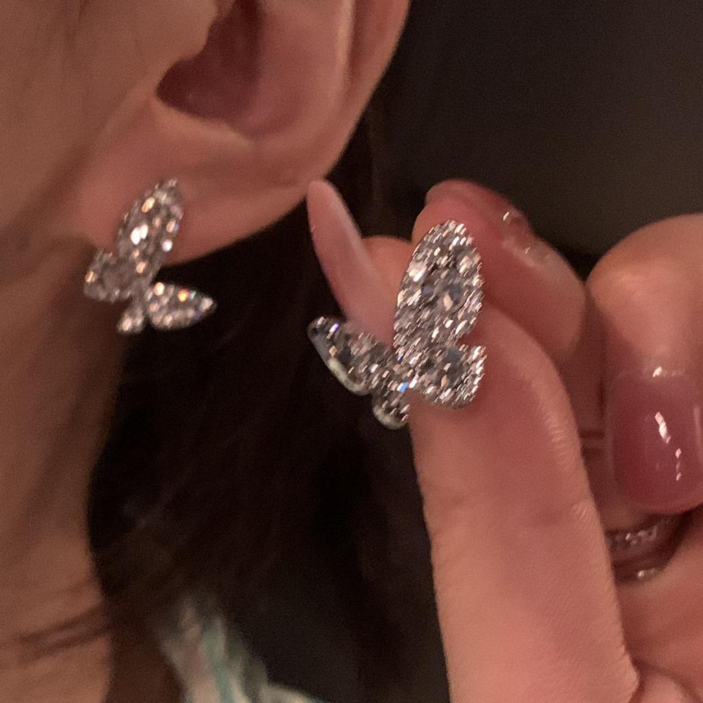 Элегантные серьги-бантики из серебра S925 с жемчугом для женщин, модный и высококлассный дизайн