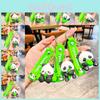 Delightful Chengdu Panda Plush Keychain Soft Silicone Key Fob Perfect For Couples And Friends