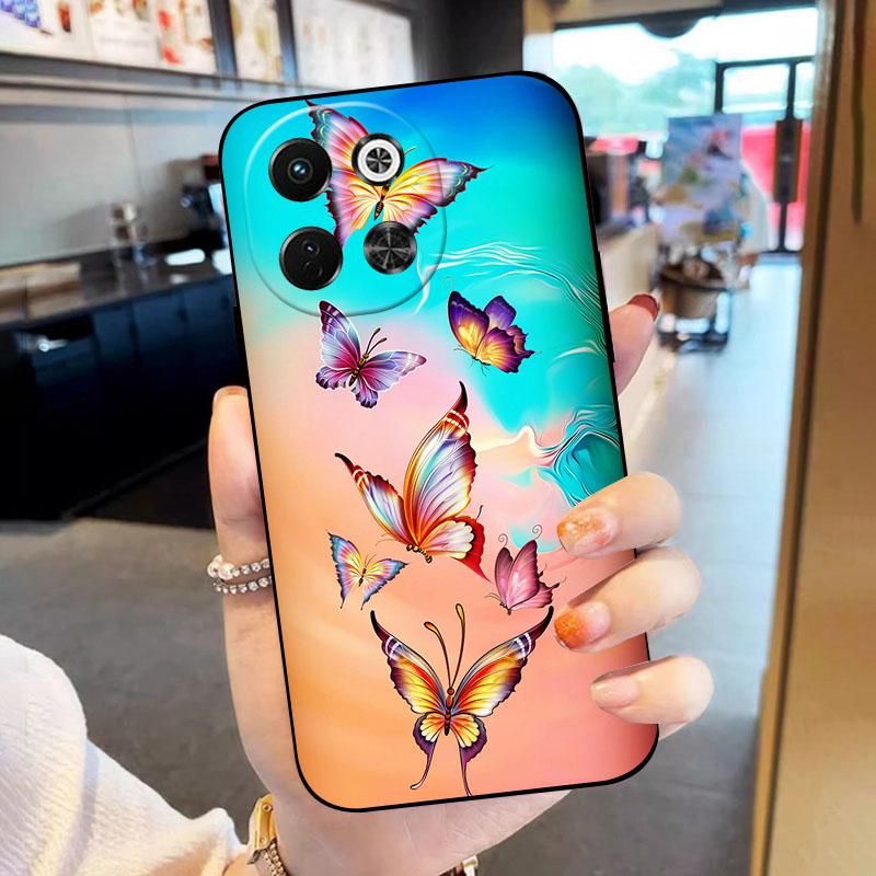Чехол для Tecno Spark 30 5G Мягкий ТПУ Силиконовый Funda Для Tecno Spark30 Чехол для телефона Ударопрочный Защита от царапин Задняя крышка Coque