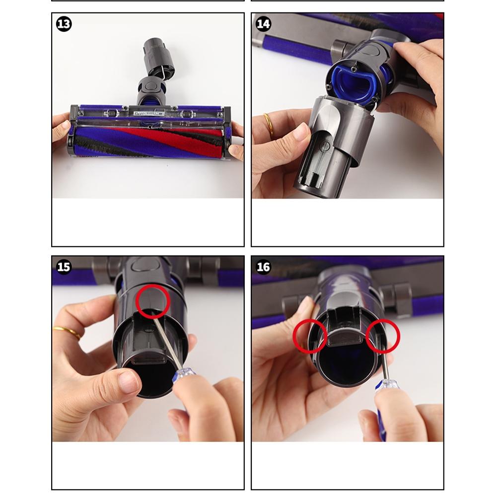 Роликовый всасывающий шланг пылесоса для Dyson V8 V10 V12 Slim замена