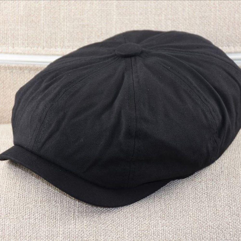 Casual Adult Cap Girls Artist Hat Female Painter Hat Octagonal Hat Korean Style Cap Men Beret