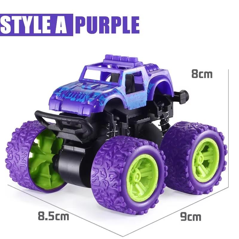 Игрушечный автомобиль Monster Truck, полноприводный автомобиль, трюк-самосвал, инерционная машина, игрушечный динозавр, отступить, детская игрушка, подарок для мальчиков и девочек