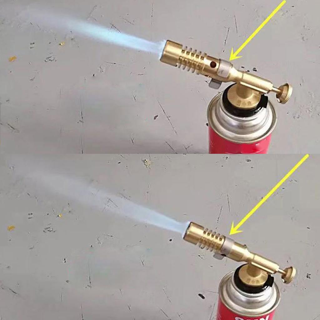 Сварочное оборудование Сварочное отопление Регулируемая газовая горелка Пламенные пистолеты Медное пламя Бутановая зажигалка для кемпинга Барбекю Распылители