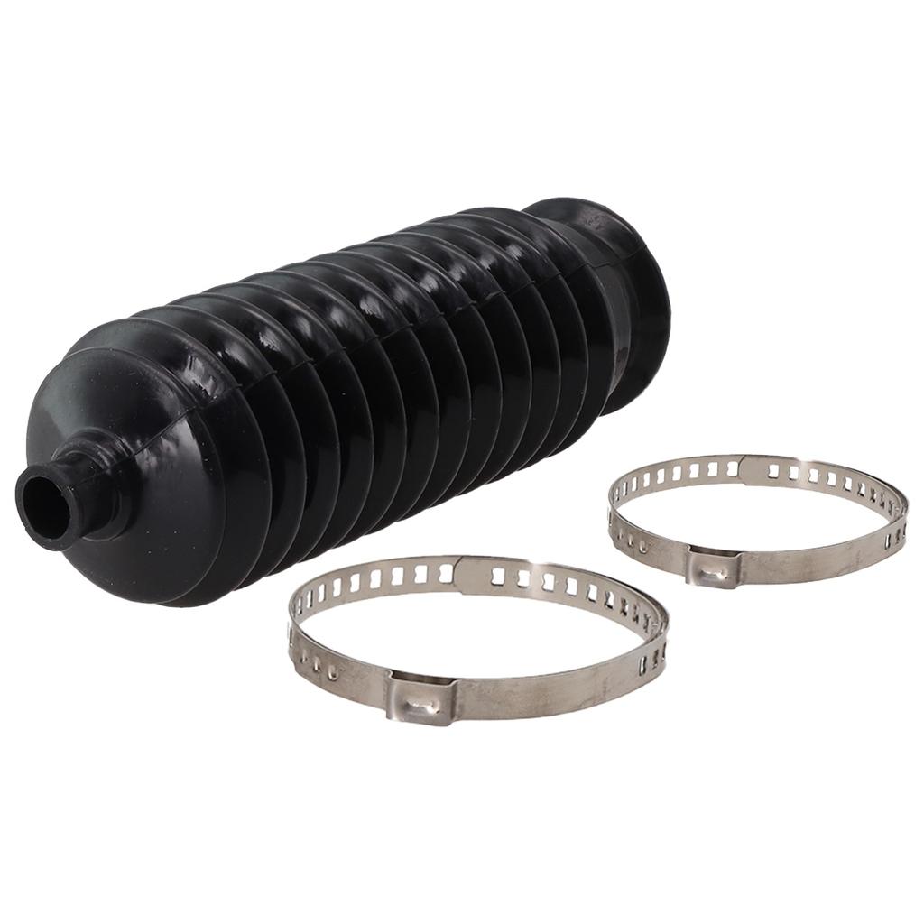 Gaiter Pinion Boots Black Clamps Easy To Install Part