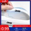 Cup Holders 8Pcs Car Door Bowl Handle Protective Sticker Anti-collision Strip For Jeep Grand Cherokee Wrangler JK Gladiator Comp