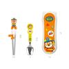 Edison Easy Stainless Steel Spoon Case Set Right Hand, Firefighter Pororo, Single Item, 1 Set