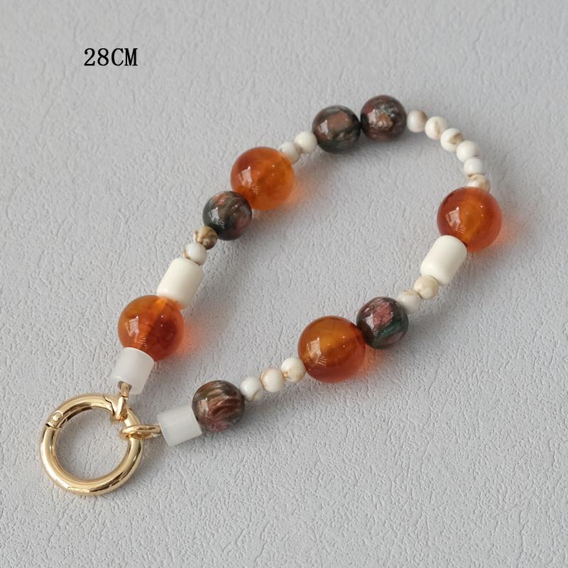 Новый аксессуар для телефона деревянная цепочка конфеты бисер роскошный чехол для телефона цепи акриловая ручка шнурок сотовый мобильный телефон нашивка подвеска ремешок