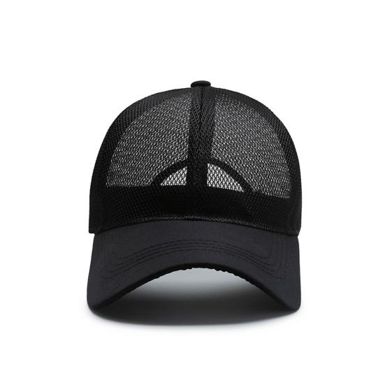 Летняя бейсбольная кепка унисекс с полой сеткой. Хорошая воздухопроницаемость. Быстросохнущая спортивная кепка с длинными полями. Регулируемая окружность. Сплошной цвет. Спортивная кепка для путешествий на открытом воздухе.