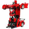 Трансформирующийся робот 2 в 1 - M0D10E - Управление вперед, назад, влево, вправо - Пульт дистанционного управления - Красный