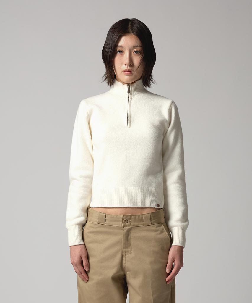 DICKIES Women'S Jacquard Sweater Knit Egret