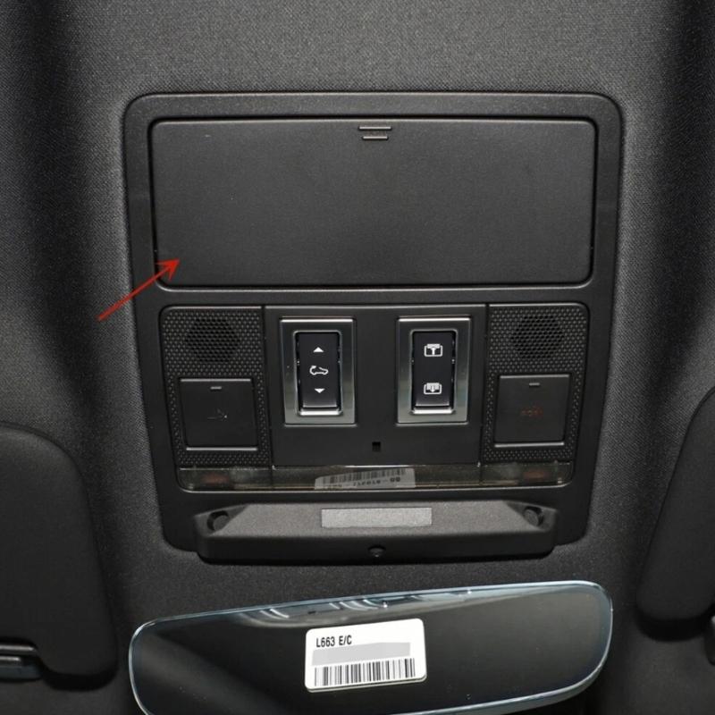 Car Sunglasses Holder Storage Box Overhead Mount for Discovery 5 Defender 90/110/130 Vehicle Interiors LR086387 LR086385