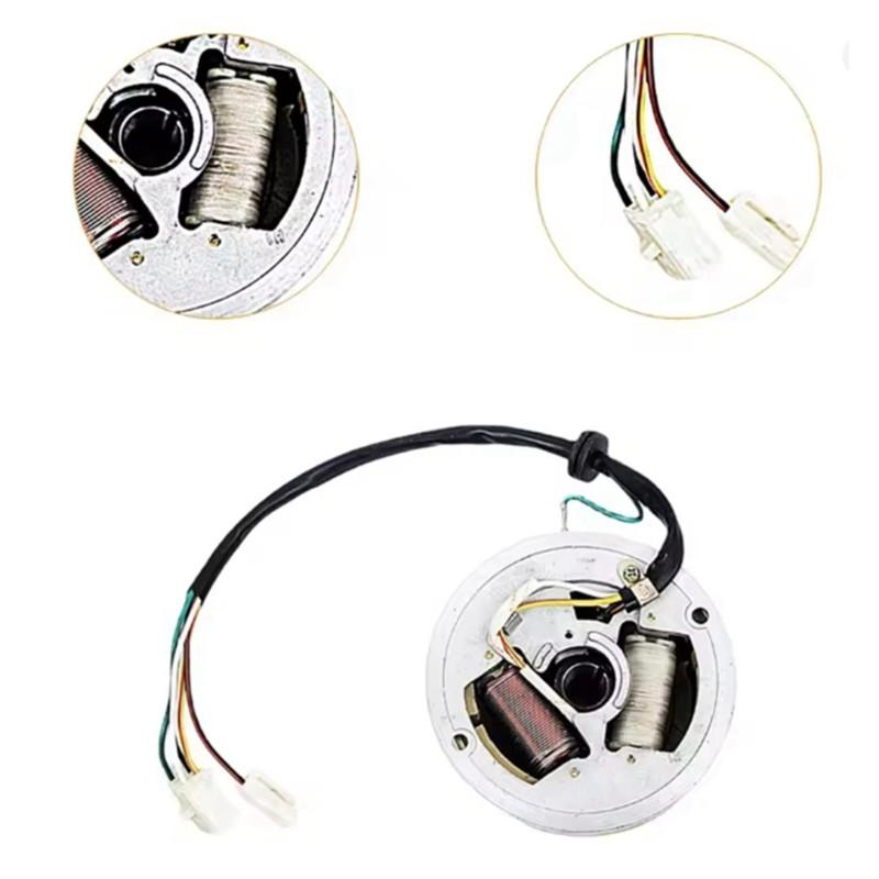 Double Coil Ignition Magneto Stator Plate For PW80 Motorcycle Accessories Fit For Bikes