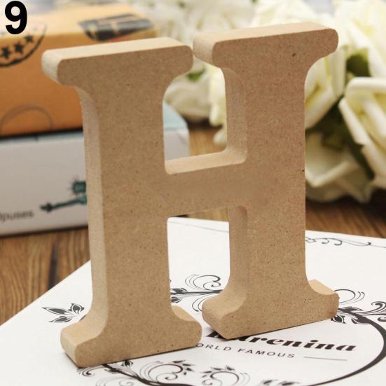 Freestanding A-Z Wood Wooden Letters Alphabet Hanging Wedding Home Party Decor
