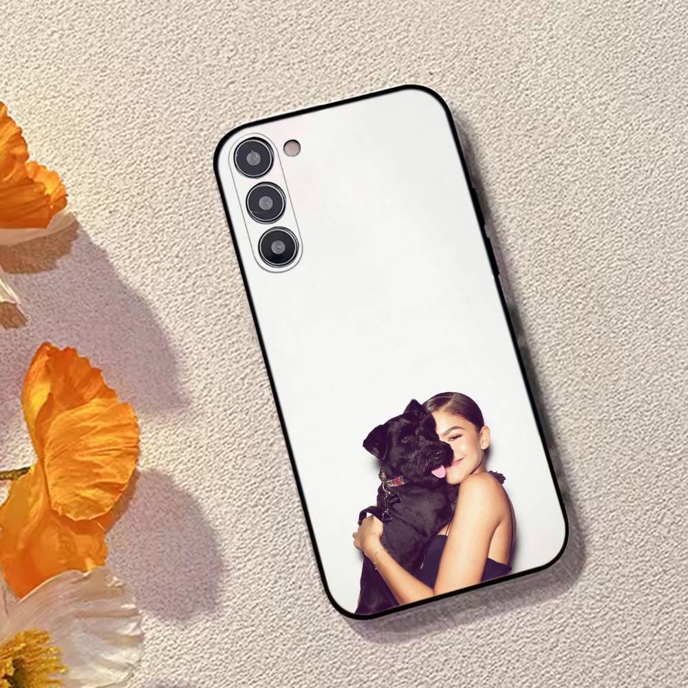 Чехол для телефона Z-Zendaya Горячая актриса Для Samsung Galaxy A73,A72,A71,A70,A53,A52,A51,Мягкий силиконовый черный чехол