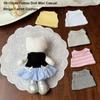 Mini Retro Lace Collar Apron for 10~15cm Cotton Doll for 17cm Dolls DIY Accessories