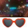 Stars Effects Glasses Watch Lights Change To Love Heart Shape Night Diffraction Eyewear Fashion Party Magic Sunglasses Women Men