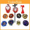 Набор из 8 гироскопов Beyblade Burst Super King с искрящимся пусковым устройством и коробкой для хранения