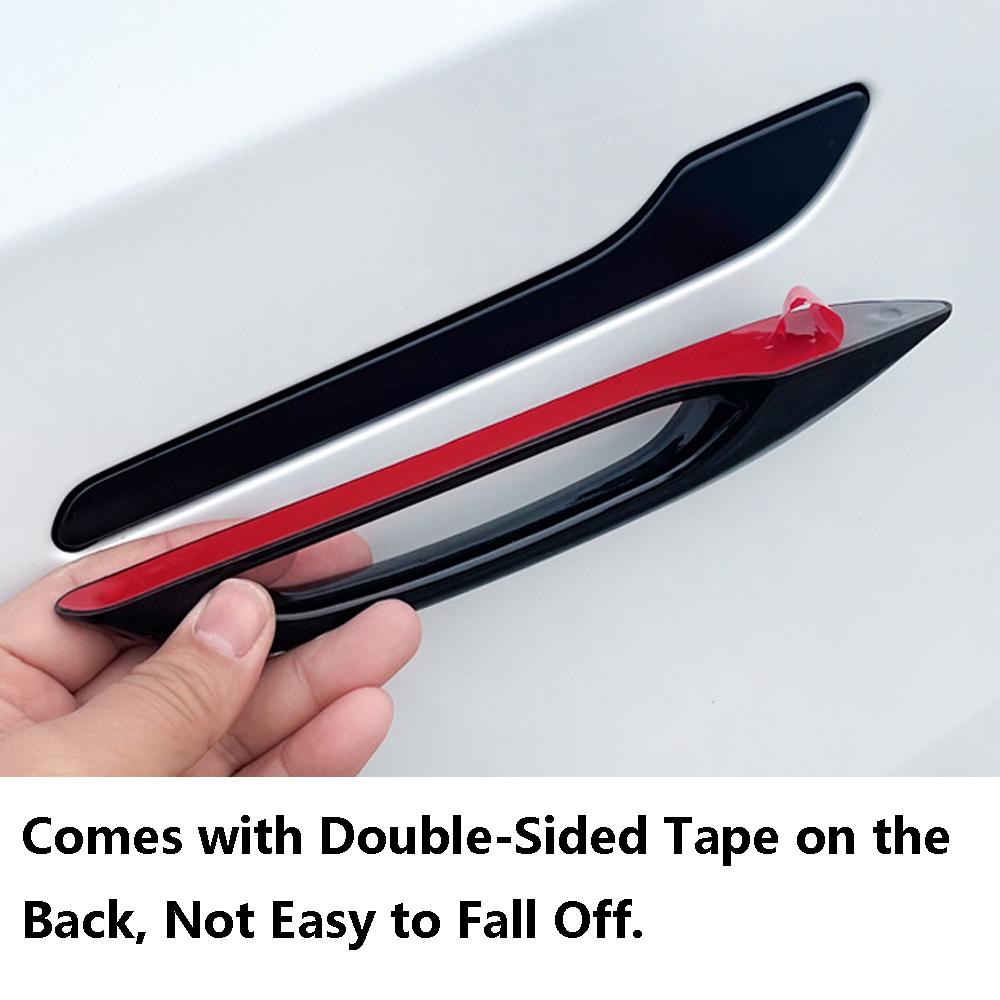 Крышка дверной ручки автомобиля для модели 3/Y 2017 2018 2019 2020 2024 2024 2024 Внешний стиль автомобиля Украшение Аксессуар