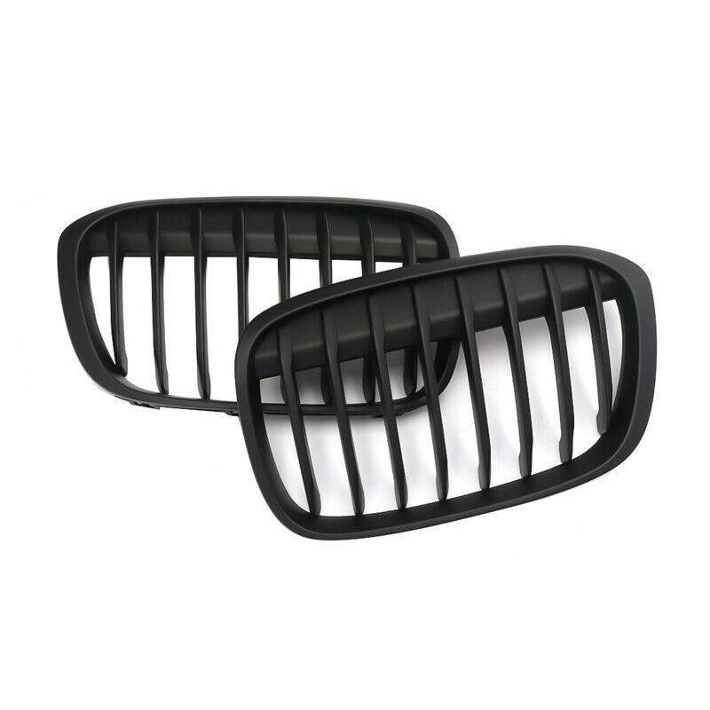 Передний бампер, решетка для почек, гоночная одинарная двойная решетка, подходит для BMW X1 F48 F49 2016-XDrive, автомобильные аксессуары, модифицированные