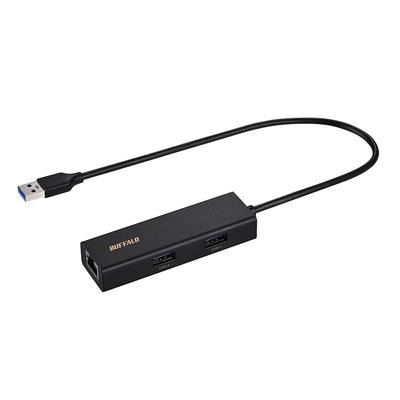 Buffalo Совместимая с Giga USB Type-A док-станция сетевой адаптер проводной сетевой USB-концентратор USB3.2(Ген1) Японский производитель Черный LUD-U3-AU101BKN