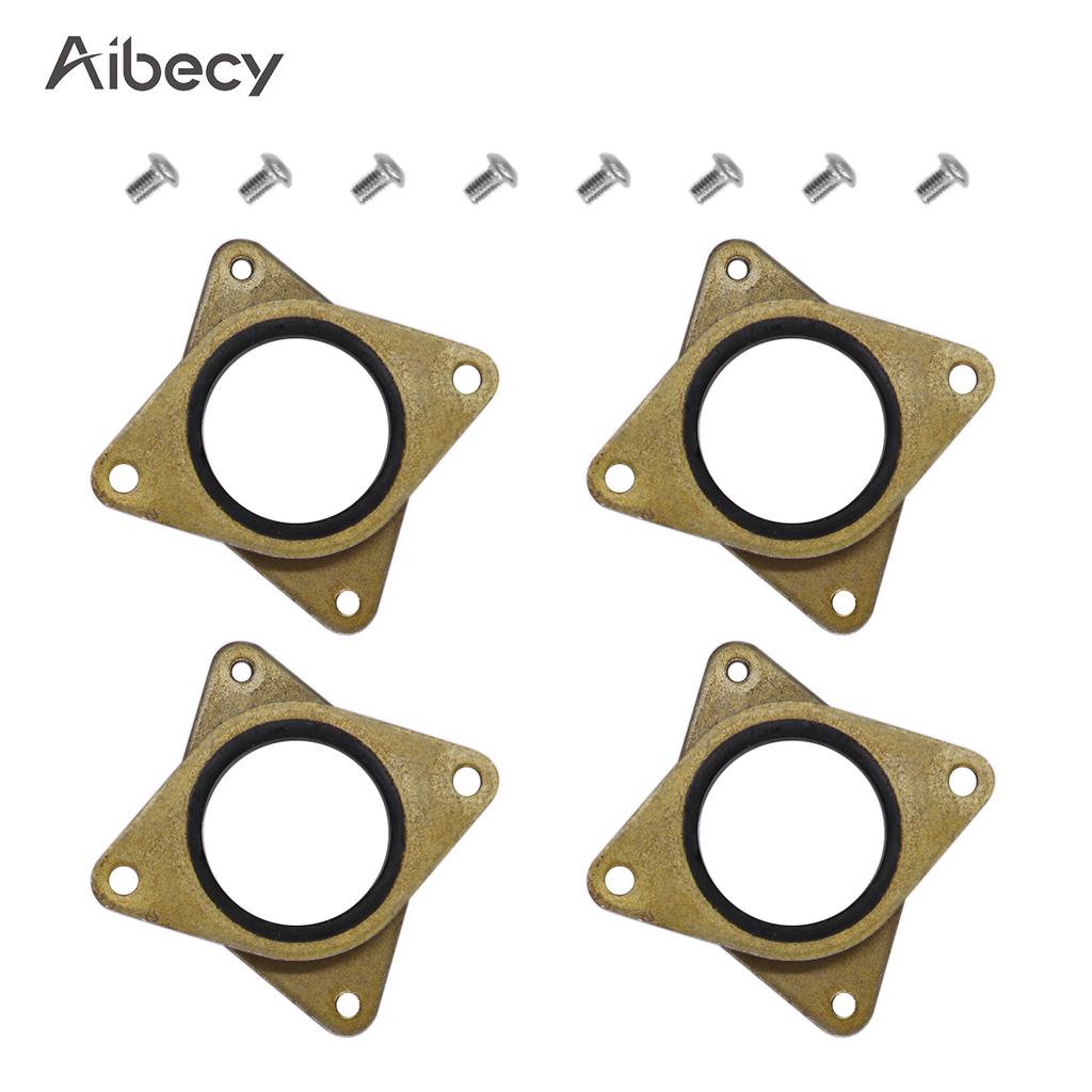Aibecy 4 шт. латунный и резиновый шаговый двигатель виброгаситель амортизатор