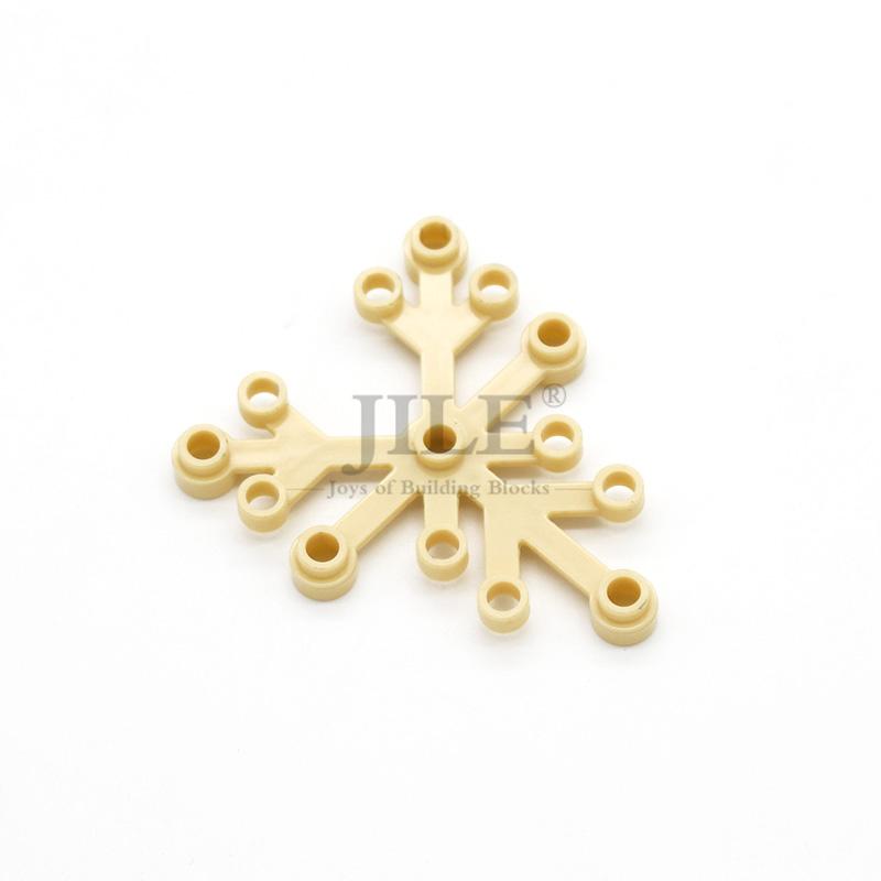 40Pcs Blocks City Moc Plants Leaves 6X5 Green Tree Building Bricks 2417 Compatible With Garden Grass Flower Accessories Toys