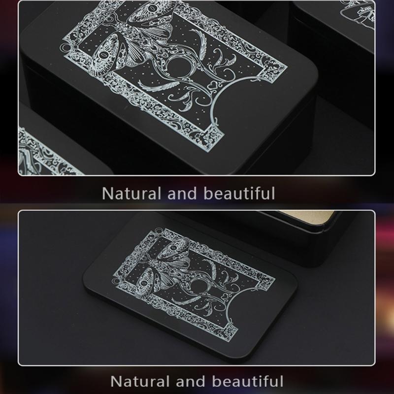 Прямоугольная коробка для Таро Контейнер для игральных карт Чехол для хранения украшений Упаковочная коробка