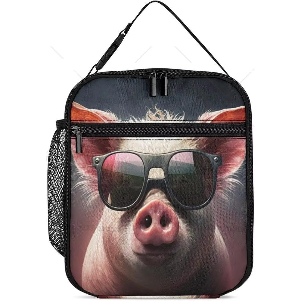 Сумка-холодильник Animal Lion для обеда, переносная, многоразовая, большая емкость, ланч-бокс для работы