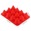 12 Hole   Christmas Tree Silicone Mold Cake Mould for Mousse Chocolate Muffin Baking Tool