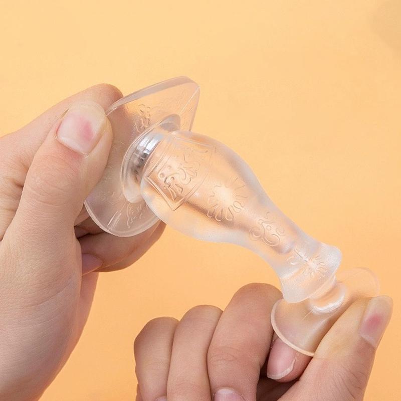 Силиконовый самоклеящийся дверной стопор, бампер, дверной присоска, задний фиксатор, настенные протекторы, скрытые дверные держатели