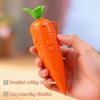 Ручка-диктофон в форме морковки Милый мультяшный дизайн Ручка с функцией воспроизведения Портативный диктофон для студентов Детей Забавный подарок для ведения записей