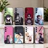 Чехол для телефона S-Shizuku K-Kuroe M-Marin Kitagawa Для Samsung Galaxy A73,A72,A71,A70,A53,A52,A51,Другие Мягкий Черный Чехол