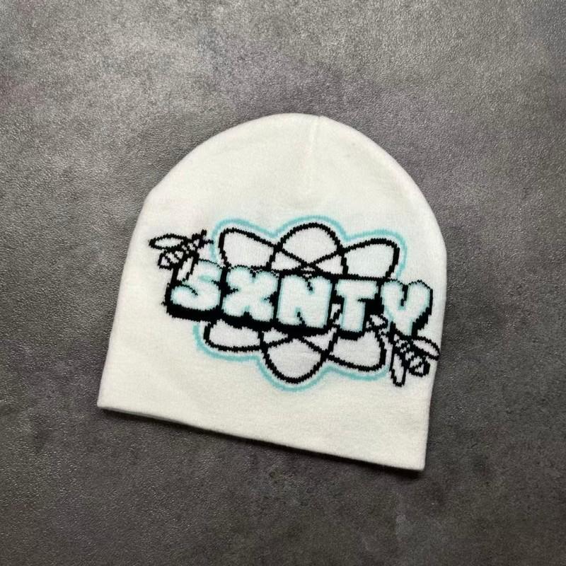 BSCI Camouflage Wool Blend Street Style Beanies Manufacturer High Quality Jacquard Skull Cap Knit Winter Hats Custom Logo