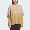 adidas Женская футболка 2-в-1 Originals с длинным рукавом Cardboard Yellow KS8496