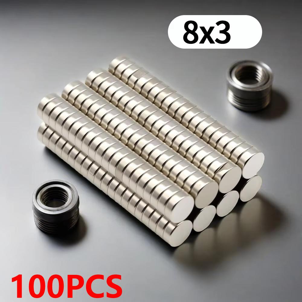 8X3MM магниты Круглые Магниты на Холодильник для Офисной Доски Подходящие Инструменты Домашнее Рабочее Место и т.д. 8*3
