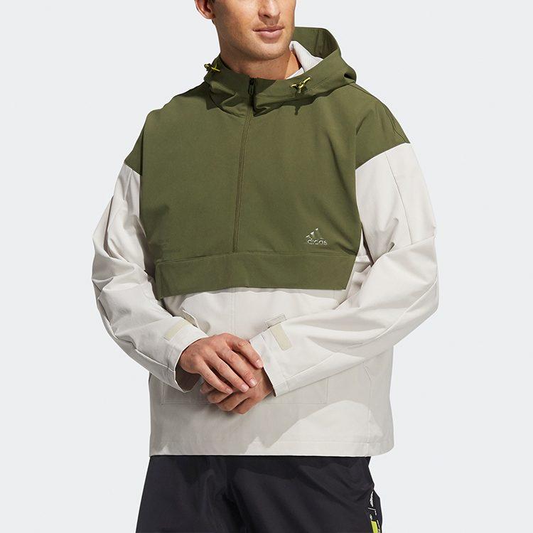 adidas Куртки Мужские Бокситовый Коричневый С Капюшоном Умеренный Другое GP0968