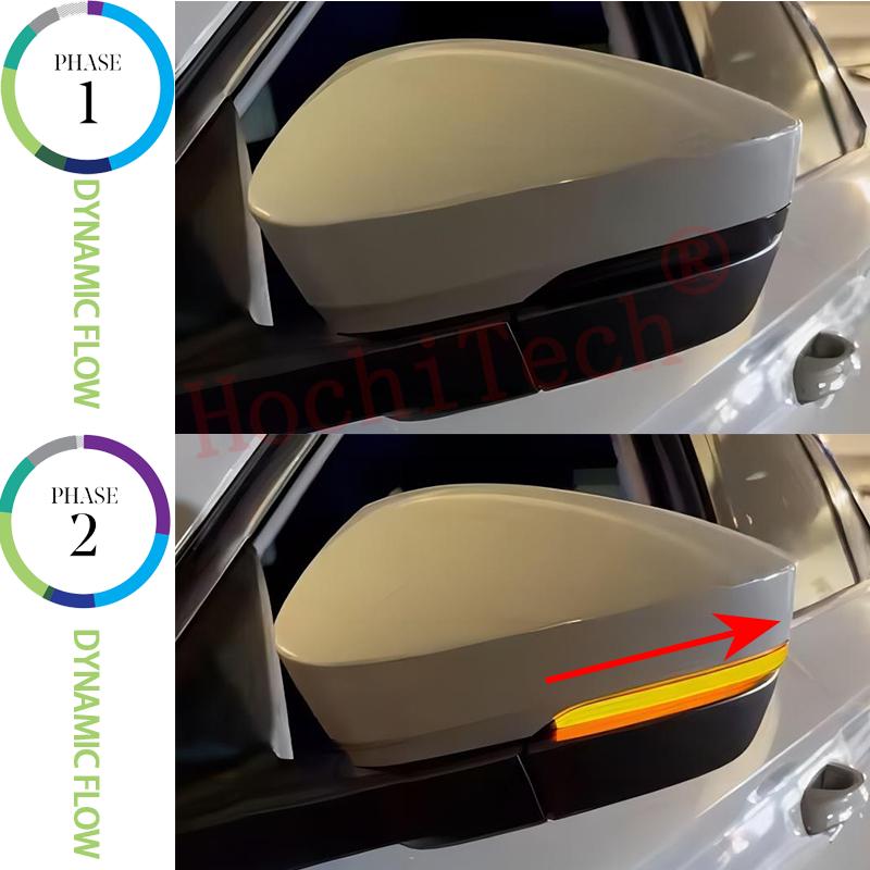 Dynamic Turn Signal LED Side Mirror Indicator Blinker Sequential Lamp for Skoda Kodiaq Pre-facelift 2016-2020 Karoq 2017-2020