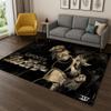 Retro Cartoon UFO Robot Grendizer Anime Carpet Rug for Bedroom Living Room Sofa Doormat Home Decor,Kid Game Area Rug Non-slip
