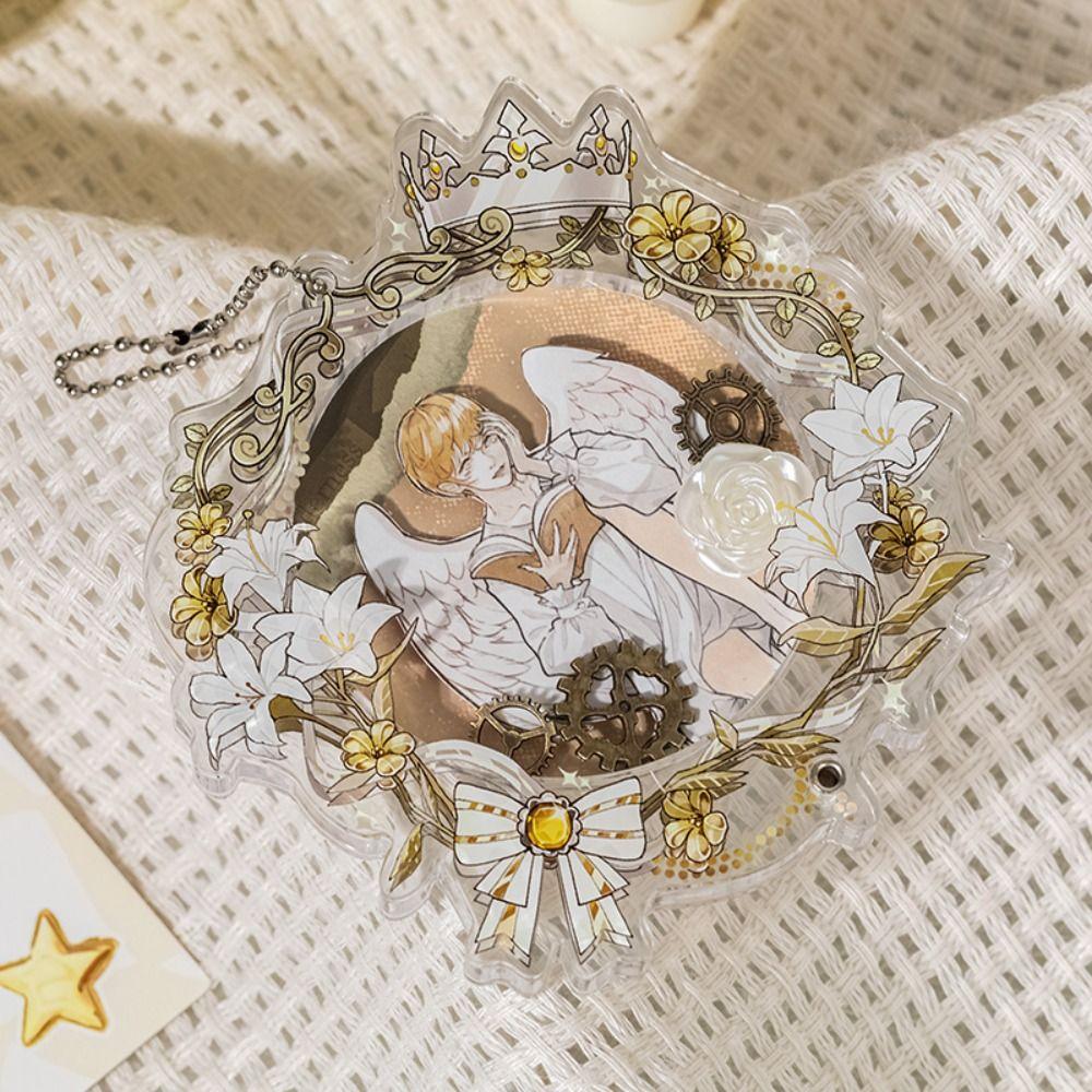 Прозрачный аниме бейджхолдер, протектор для бейджа, сумка для демонстрации бейджей, подвеска, аксессуары для ита-бэга