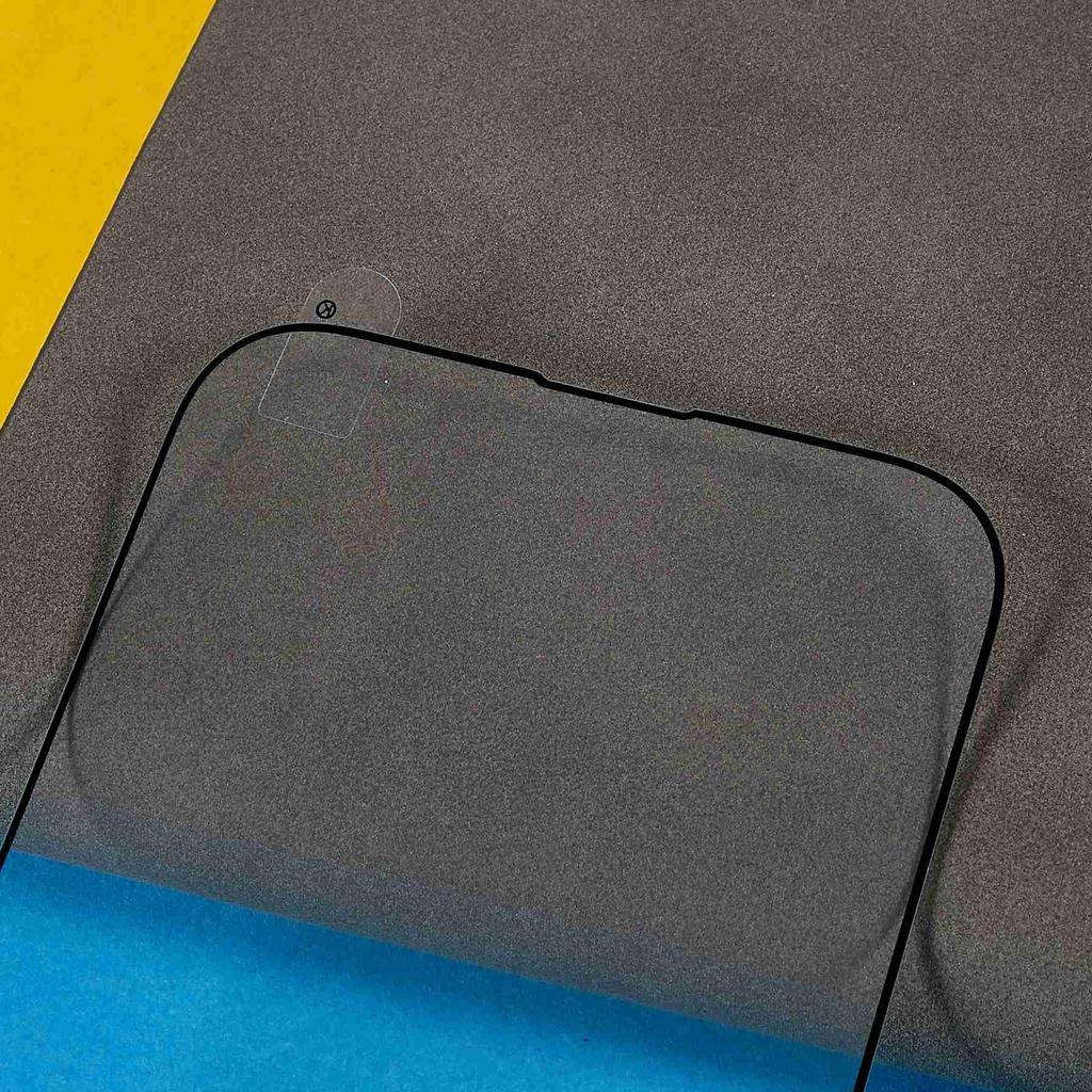 Для iPhone 14 Pro 6,1 дюйма Вторичное усиление Шелкография Высокоалюминиево-силикатное стекло Полный клей Защитное стекло на весь экран