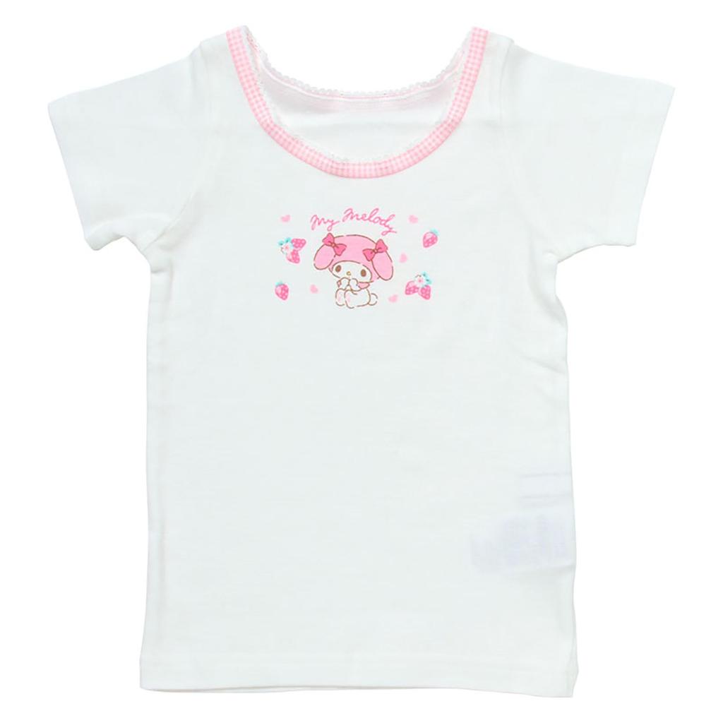 Sanrio Комплект с коротким рукавом My с именем 148318 Детские майки, 2, Мелодия, 110 см, 100% хлопок, бирки,