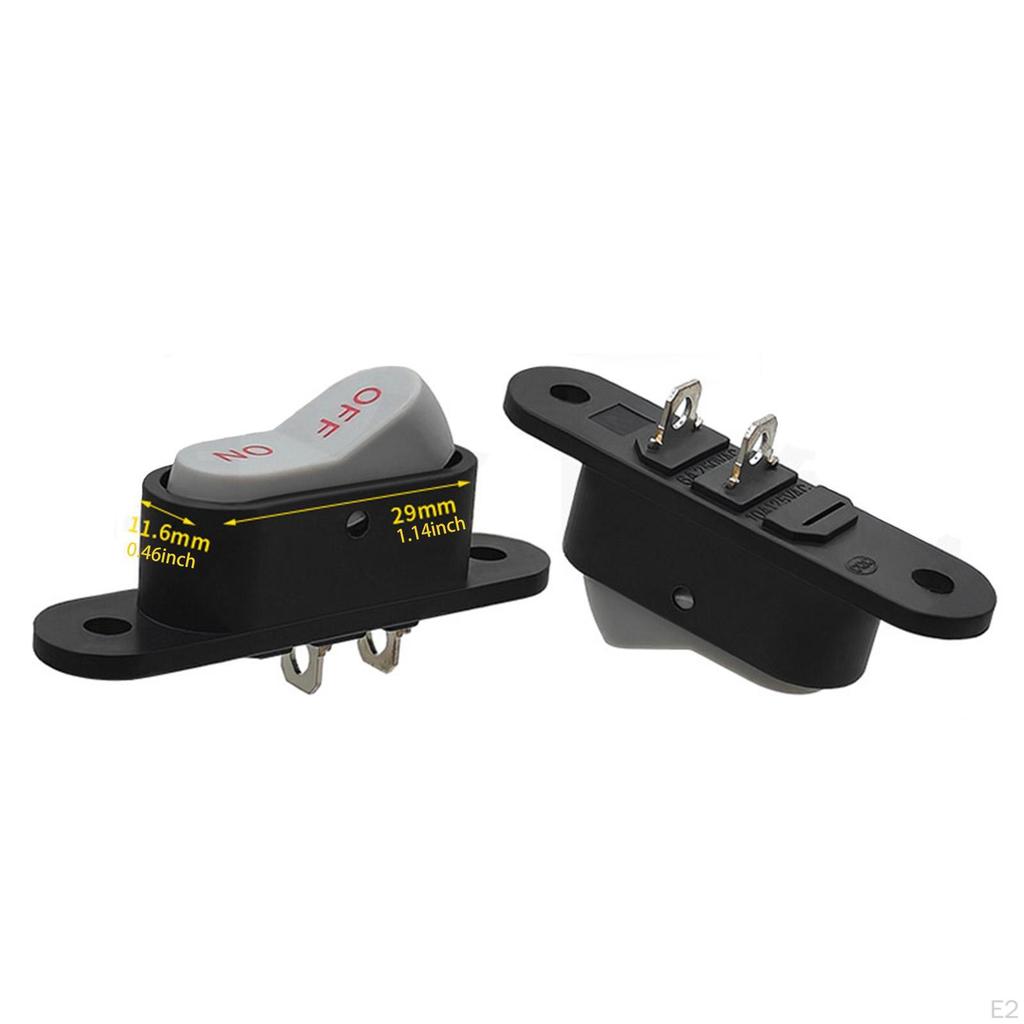 2 шт. Переключатель для электрооборудования лодок, включение/выключение питания для