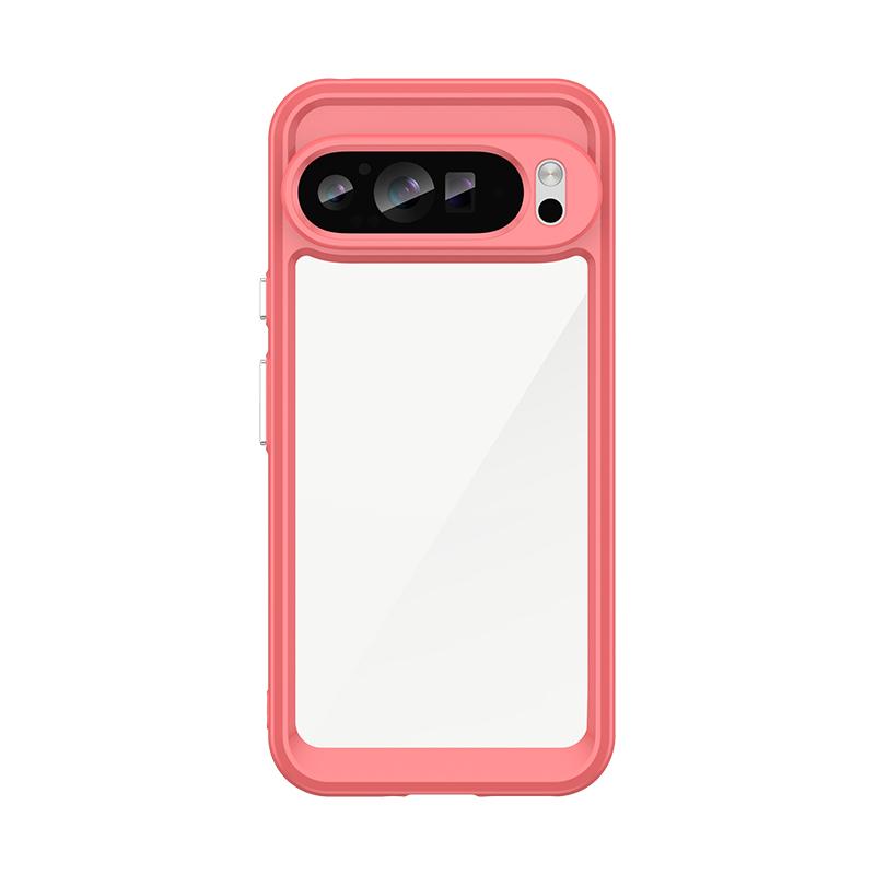 Цветной защитный чехол для Google Pixel 9/9 Pro, противоударный чехол на заднюю панель