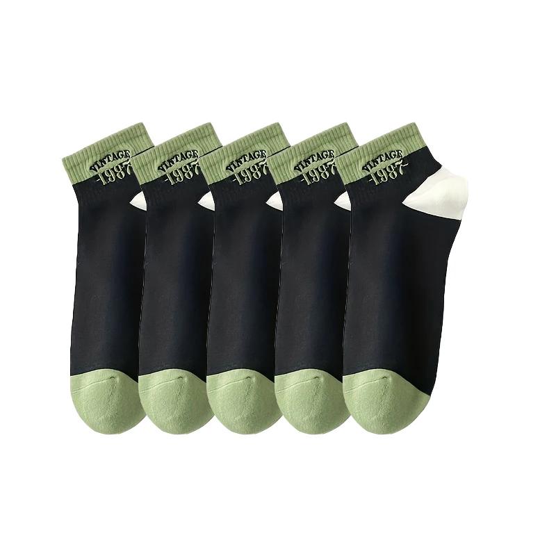 Мужские спортивные хлопковые короткие носки баскетбольные носки высокого качества модные дышащие удобные спортивные носки до щиколотки